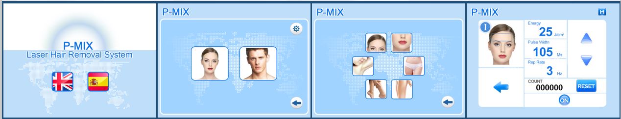Sanhe P-mix Hair Removal Machine Sanhe P-mix Hair Removal Machine